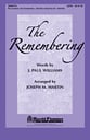 Remembering SATB choral sheet music cover